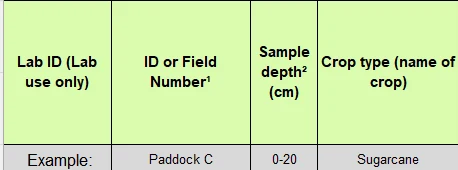 Soil FAS form- Picture 2